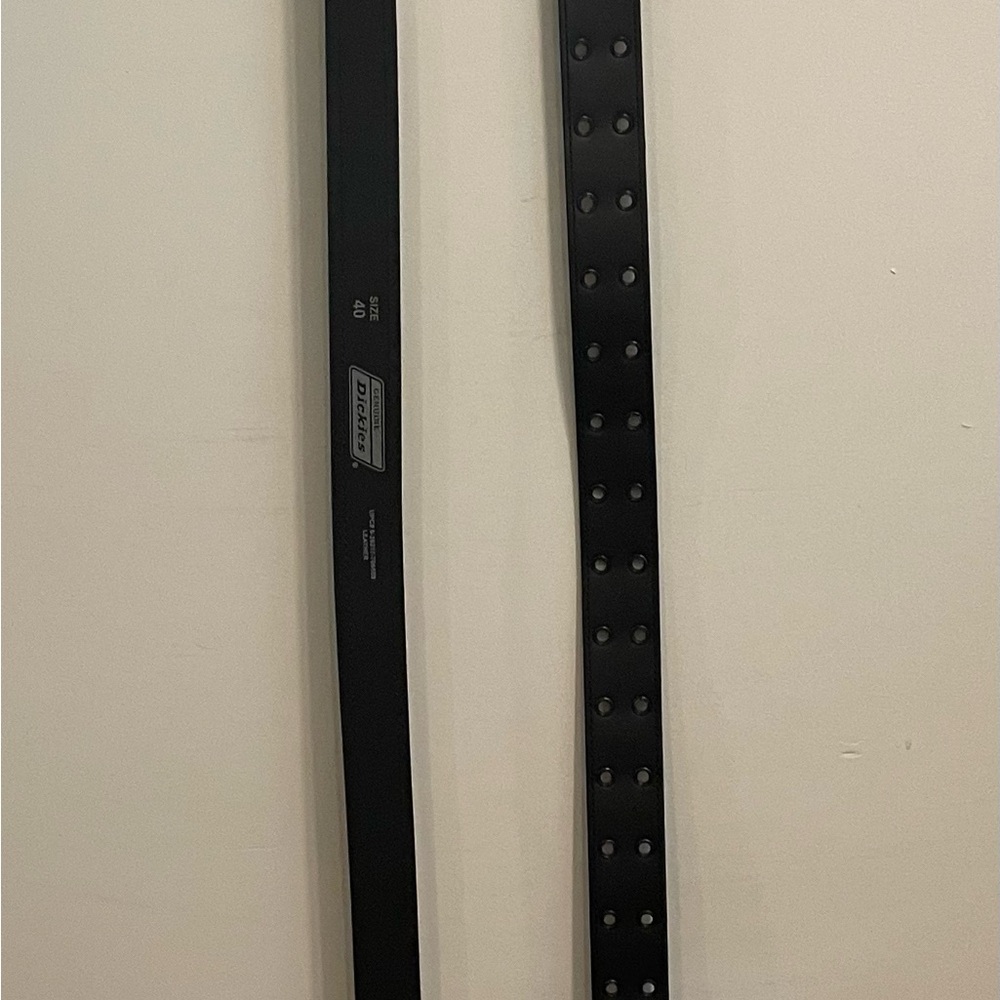 Lot of two, Size 40” waist, new (tags removed one belt), Men’s, Dickies, Black - Picture 3 of 6